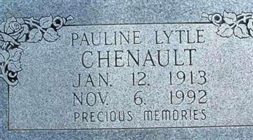 Addie Pauline Lytle Chenault Addie Pauline Lytle Chenault
