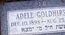 Adele Goldhirsh Adele Goldhirsh