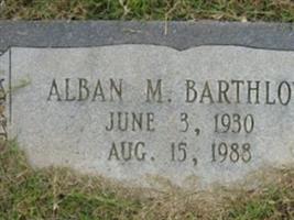 Alban M. Barthlow
