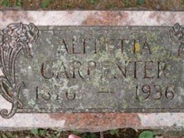Alfretta Maria Leatherberry Carpenter