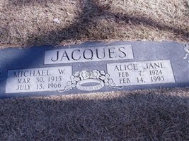 Alice Jane Ewing, Jacques Alice Jane Ewing, Jacques