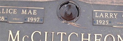 Alice Mae McCutcheon Alice Mae McCutcheon