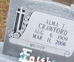 Alma Thrift Crawford Alma Thrift Crawford