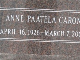 Anne Paatela Caron