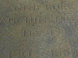 Annie Burr Auchincloss Lewis