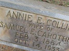 Annie Elizabeth Collins Carothers