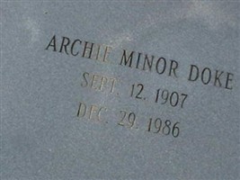 Archie Minor Doke