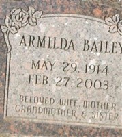 Armilda Bailey Armilda Bailey