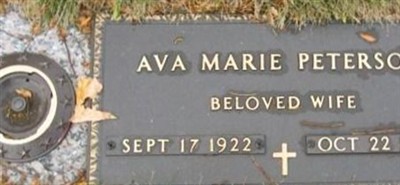 Ava Maria Peterson Ava Maria Peterson