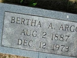 Bertha A. Argo Bertha A. Argo
