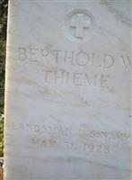 Berthold W Thieme