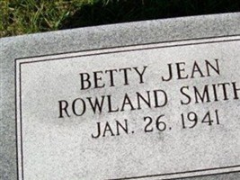 Betty Jean Rowland Smith Betty Jean Rowland Smith