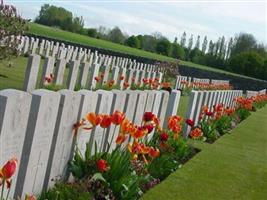 Bienvillers Military (CWGC) Cemetery