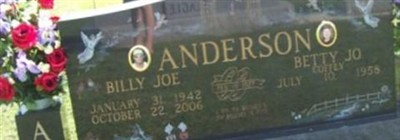 Billy Joe Anderson Billy Joe Anderson