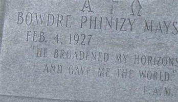 Bowdre Phinizy Mays, Jr