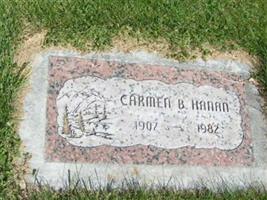 Carmen B Hanan