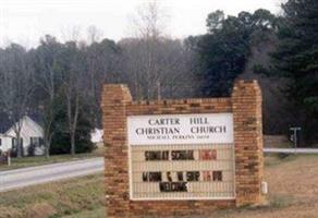 Carter Hill Christian Church Cemetery