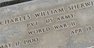 Charles William Sherwin Charles William Sherwin
