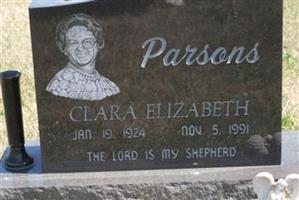 Clara Elizabeth Parsons