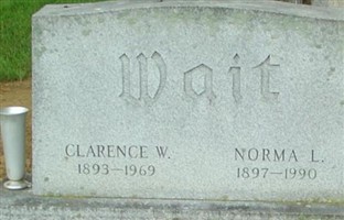 Clarence W. Wait Clarence W. Wait