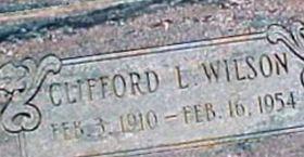 Clifford Lewis Wilson