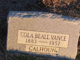 Cola Beall Vance Calhoun