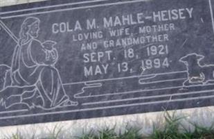 Cola M. Mahle- Heisey