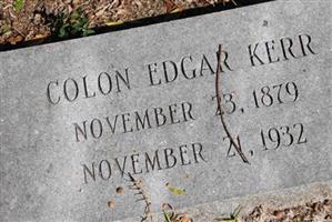 Colon Edgar Kerr