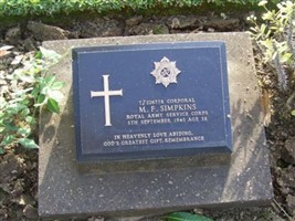 Corporal Maurice Frederick Simpkins