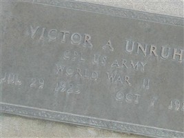 Cpl Victor A Unruh Cpl Victor A Unruh