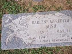 Darlene Meredith Bush Darlene Meredith Bush