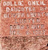 Dollie O'neal Luster Dollie O'neal Luster