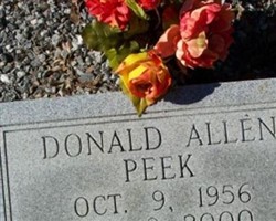 Donald Allen Peek Donald Allen Peek