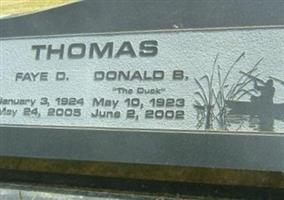 Donald B Thomas