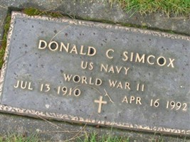 Donald C. Simcox Donald C. Simcox