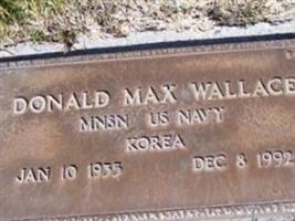 Donald Max Wallace