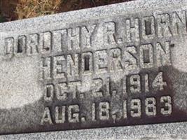 Dorothy R Horner Henderson