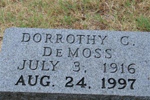 Dorrothy Cruce DeMoss