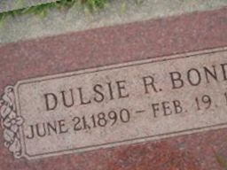 Dulsie R. "Dot" Storm Bond