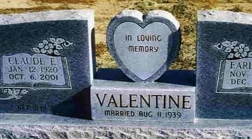 Earline Marie Cook Valentine Earline Marie Cook Valentine