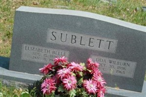 Elizabeth Belle Connally Sublett