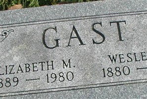 Elizabeth M Gast