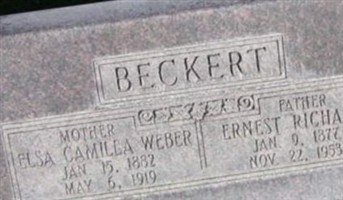 Elsa Camilla Weber Beckert