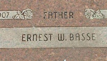 Ernest W. Basse Ernest W. Basse