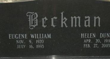 Eugene William Beckman