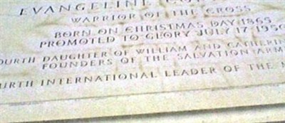 Evangeline Cory Booth