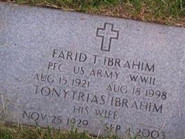 Farid T Ibrahim