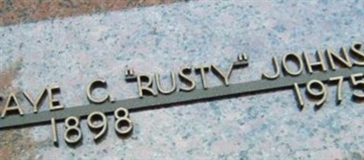Faye C. "Rusty" Johnson Faye C. "Rusty" Johnson