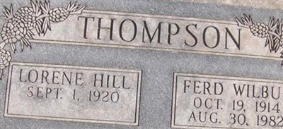 Ferd Wilbur Thompson