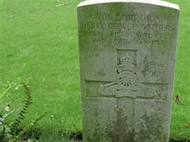 Fitter Corporal Henry George Withers